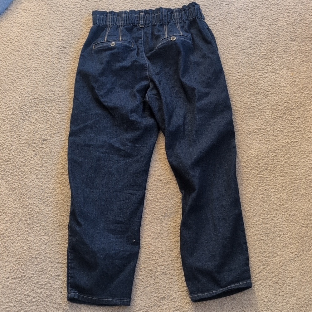 Pilcro By Anthropologie Button Fly High Rise Ankle Jeans Size Small - Picture 6 of 8